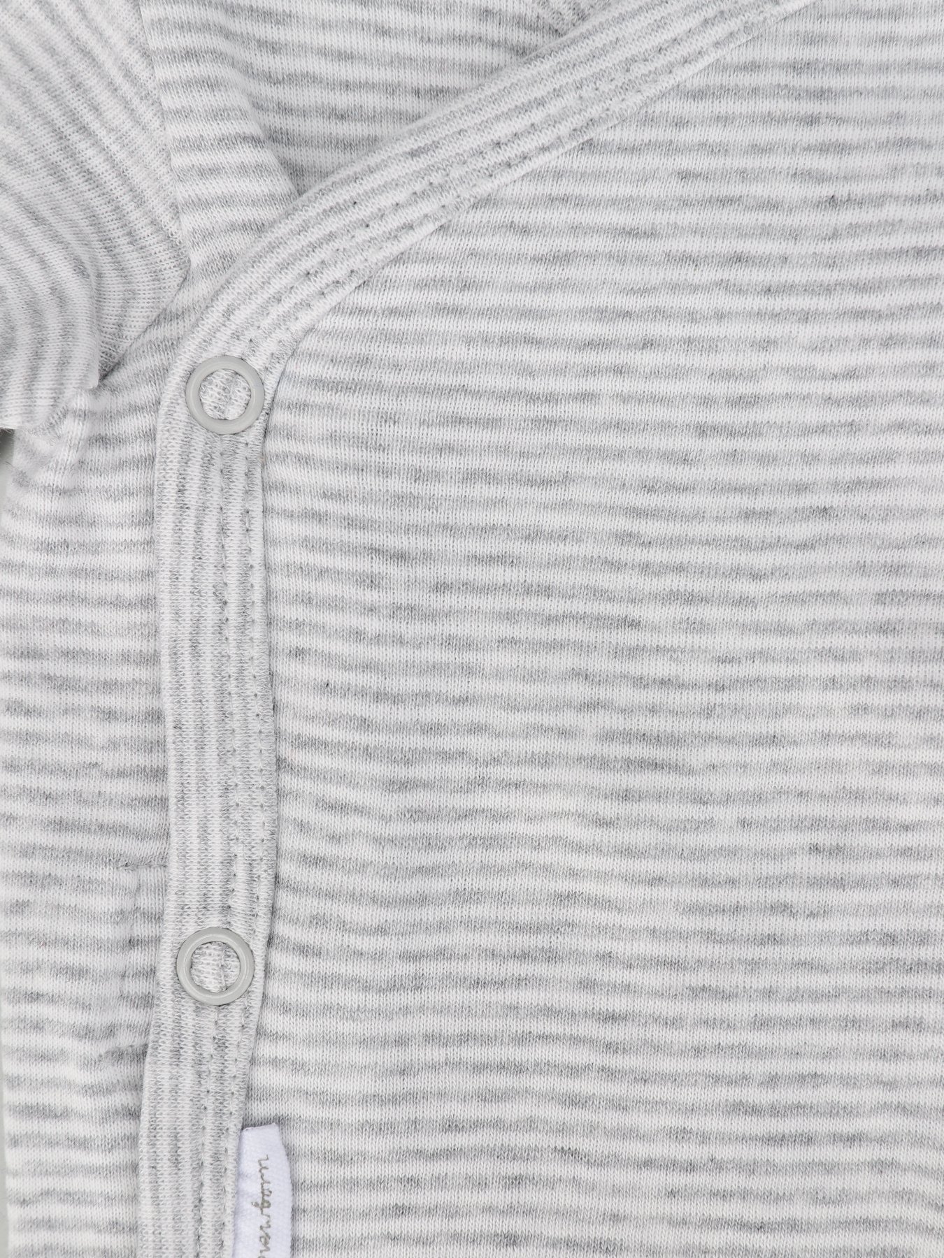 Одяг для немовлят H&M модель 0694298_сірий з білим Фото