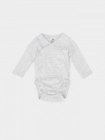 Одяг для немовлят H&M модель 0694298_сірий з білим Фото