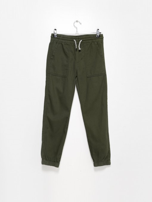 Брюки H&M модель 0869825_хакі Фото