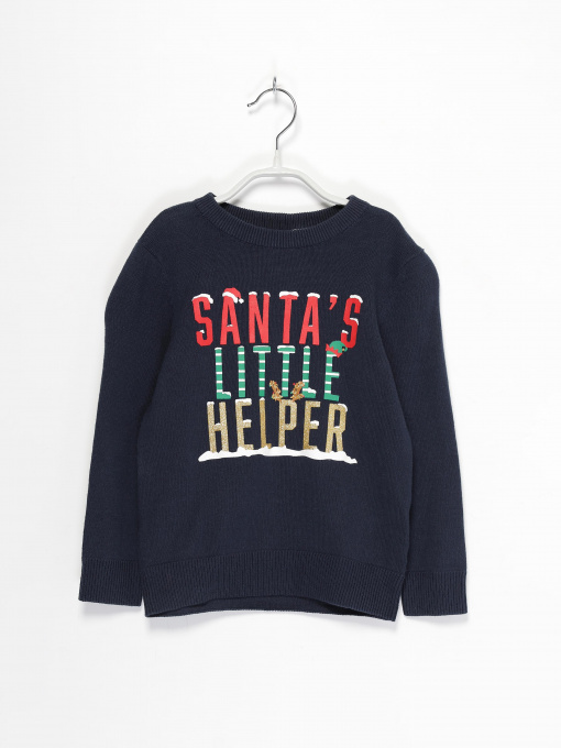 Светри та кардигани H&M модель 0696991_т.синій комб. Фото