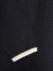 Свитры и кардиганы H&M модель 0696996_т.синій з білим Фото