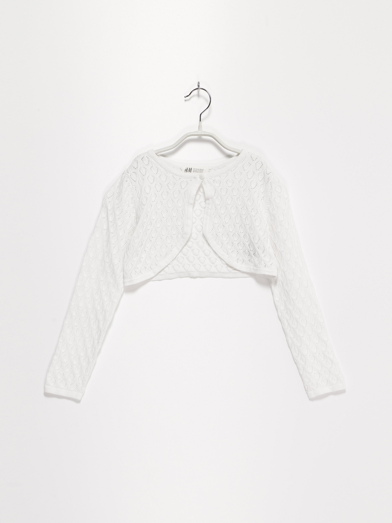 Топи H&M модель 0698039_білий Топи H&M модель 0698039_білий Фото