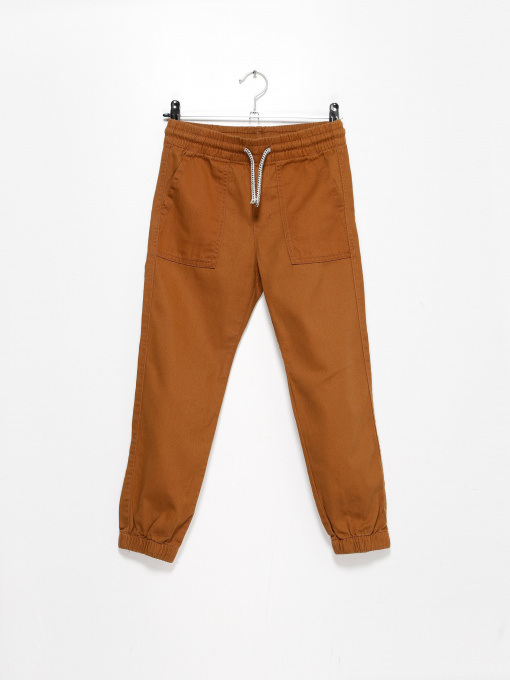 Брюки H&M модель 0869825_коричневий Фото