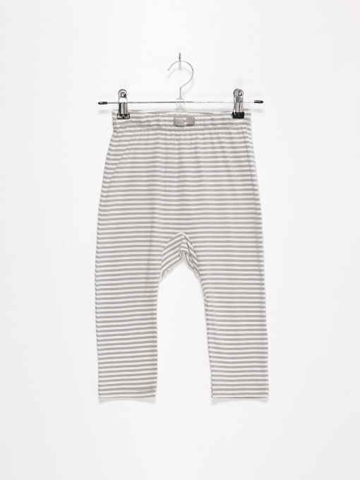 Брюки H&M модель 0706073_сірий з білим Фото