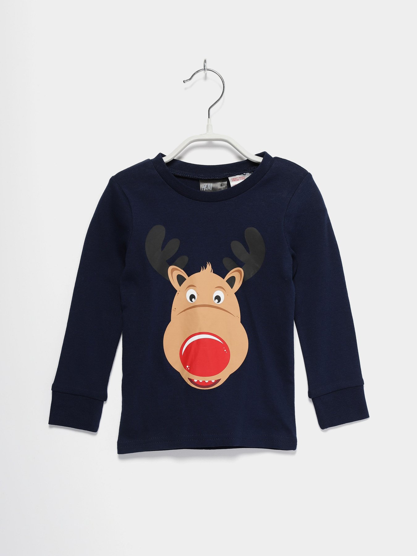Худі та світшоти H&M модель 07304540_т.синій комб. Фото
