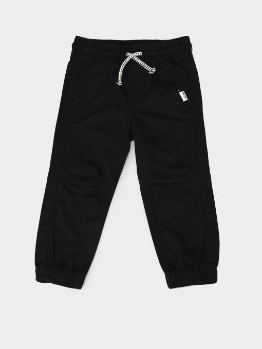 Брюки H&M модель 0742522_чорний Фото