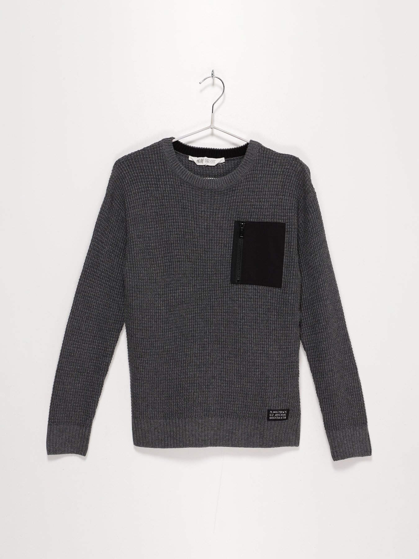 Свитры и кардиганы H&M модель 0743681_т.сірий Свитры и кардиганы H&M модель 0743681_т.сірий Фото