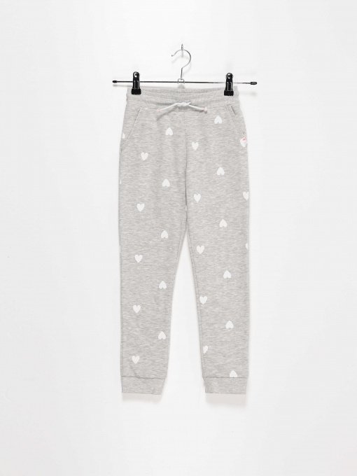 Брюки H&M модель 0508935_сірий з білим Фото