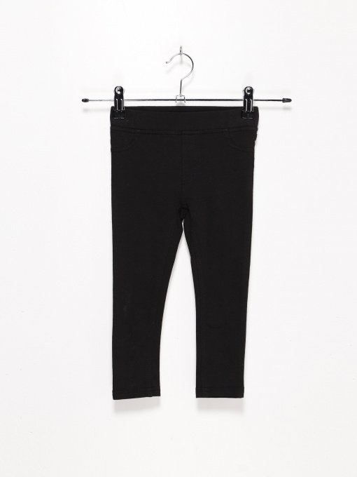 Брюки H&M модель 0749097_чорний Фото