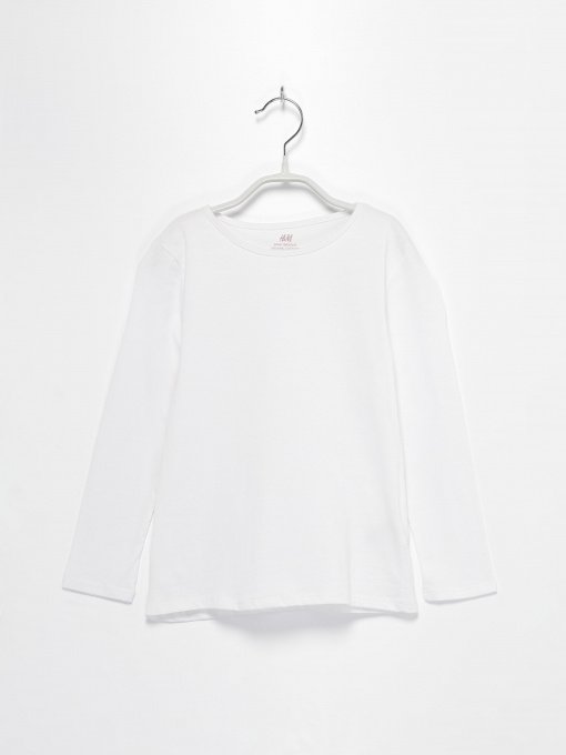 Худі та світшоти H&M модель 0753094_білий Фото