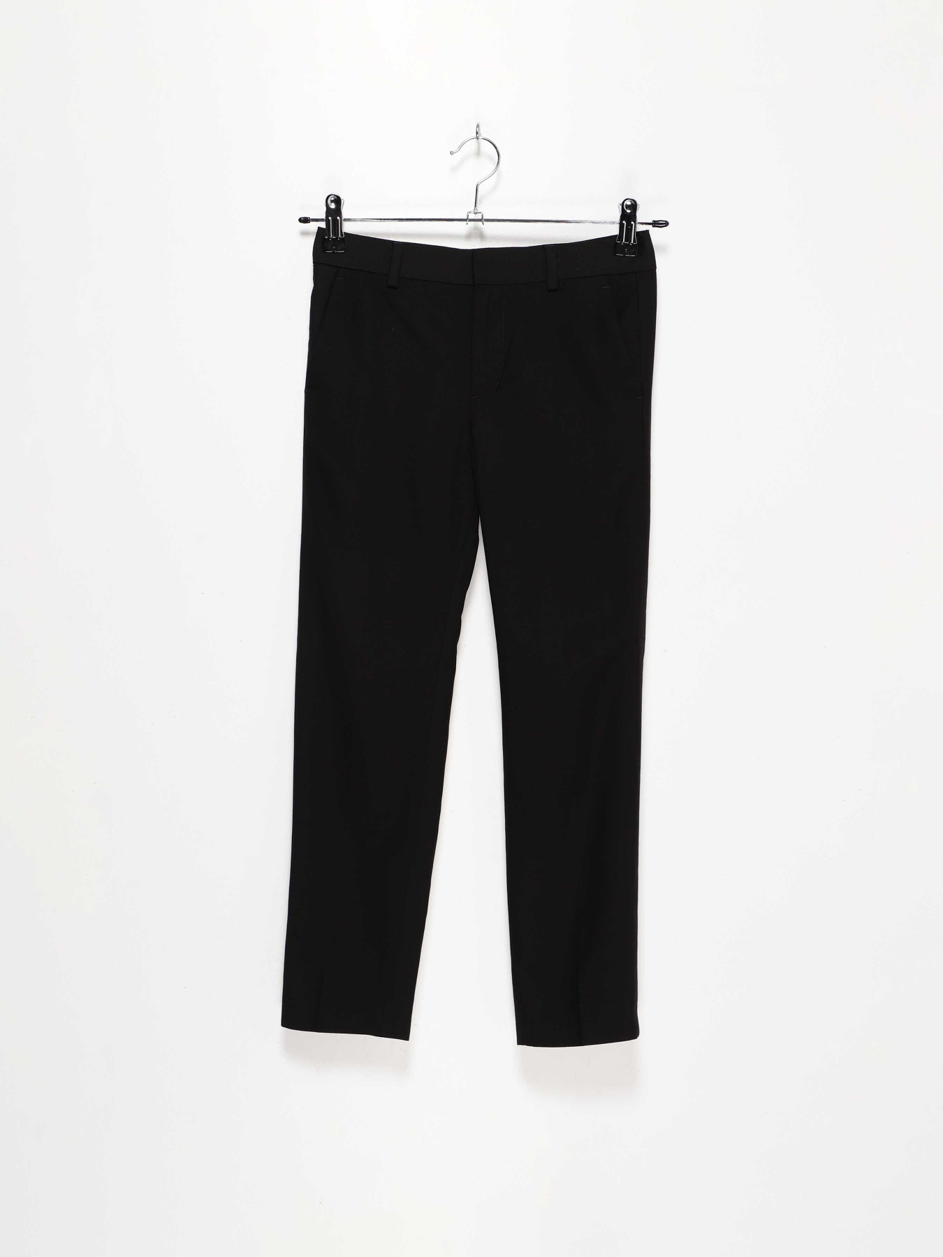 Брюки H&M модель 0753879_чорний Фото