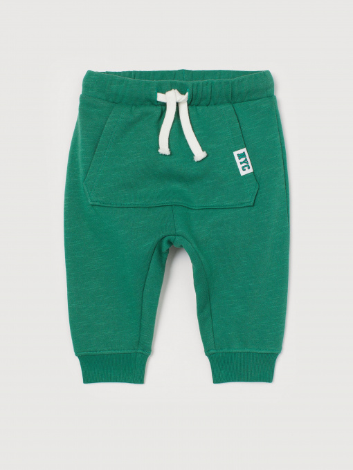 Брюки H&M модель 0841544_зелений Фото
