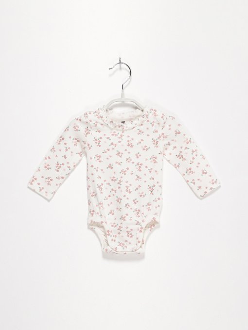 Одежда для младенцев H&M модель 0754108_білий комб. Фото