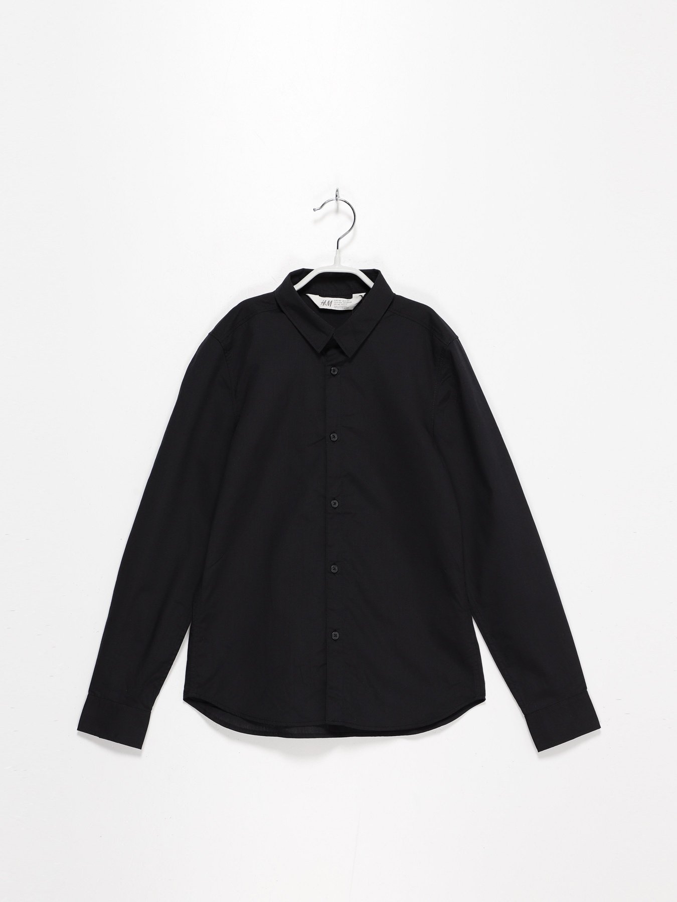 Рубашки H&M модель 07543440_чорний Рубашки H&M модель 07543440_чорний Фото