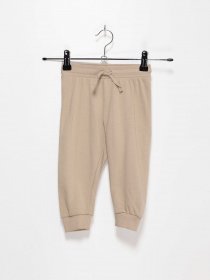 Брюки H&M модель 0594177_бежевий Фото