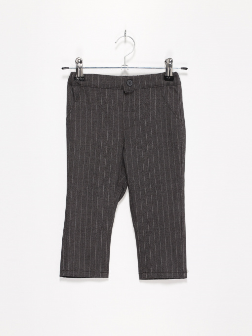 Брюки H&M модель 07756230_сірий комб. Фото