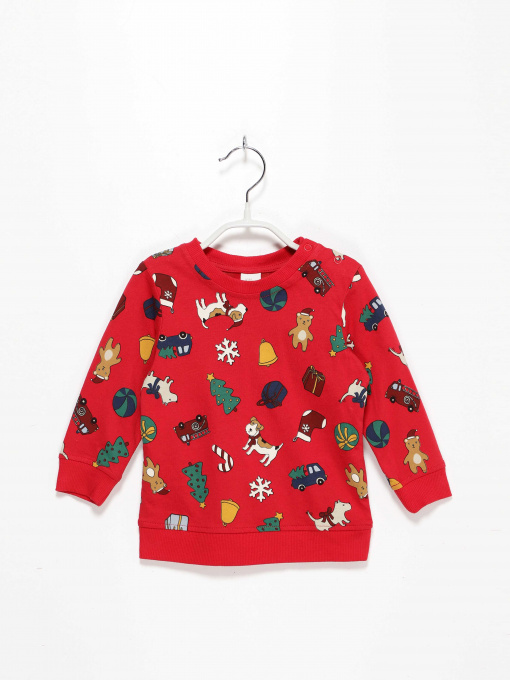 Одежда для младенцев H&M модель 07802864_червоний комб. Фото