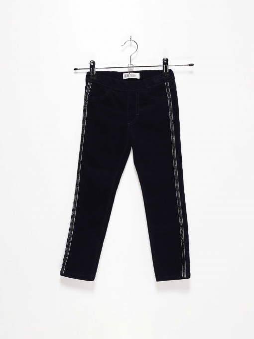 Брюки H&M модель 0781582_т.синій Фото