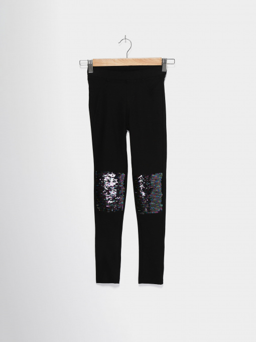 Брюки H&M модель 0795820_чорний Фото