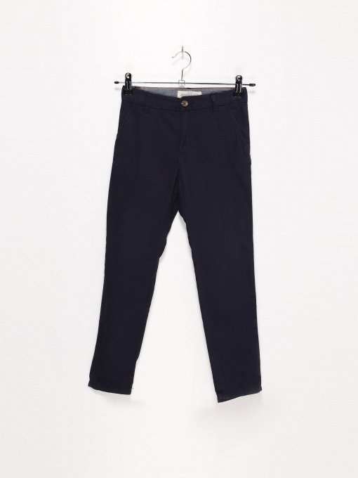 Брюки H&M модель 0801431_т.синій Фото