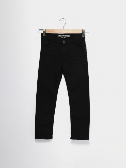 Брюки H&M модель 0801443_чорний Фото