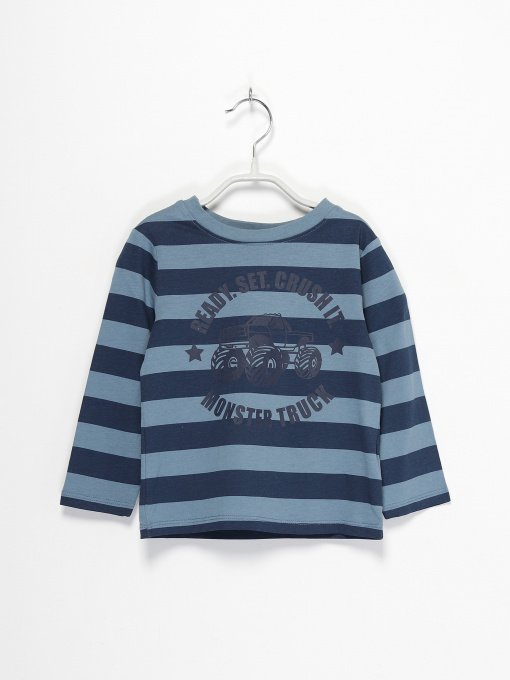 Худі та світшоти H&M модель 0802077_т.синій комб. Фото