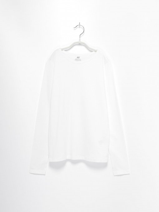 Худі та світшоти H&M модель 0802482_білий Фото