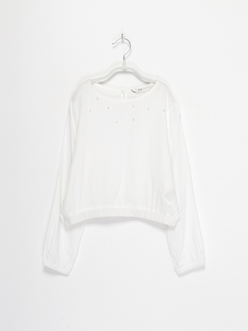 Сорочки H&M модель 0812826_білий Фото