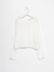 Сорочки H&M модель 0812826_білий Фото