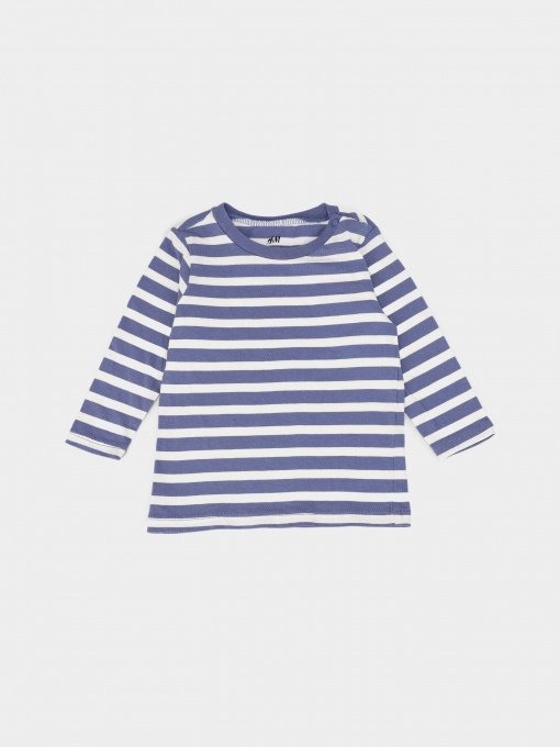 Худі та світшоти H&M модель 0818086_синій з білим Фото