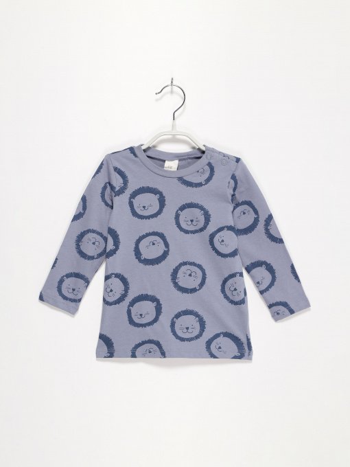 Худі та світшоти H&M модель 0818086_синій комб. Фото