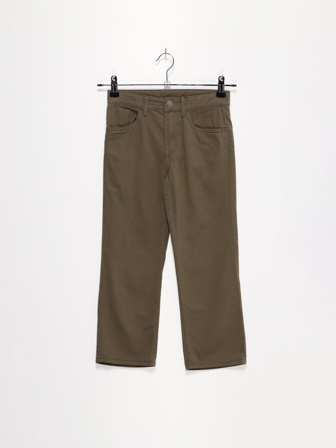 Брюки H&M модель 0825617_хакі Брюки H&M модель 0825617_хакі Фото