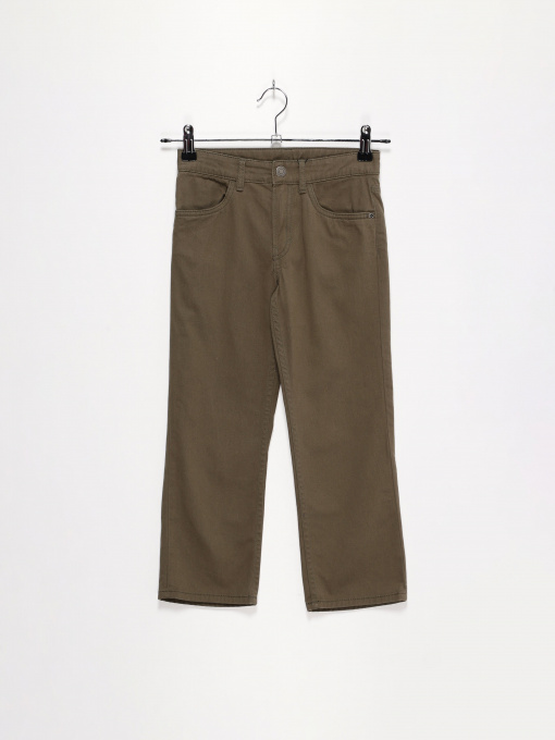 Брюки H&M модель 0825617_хакі Фото