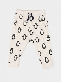 Брюки H&M модель 0826200_с.бежевий комб. Фото