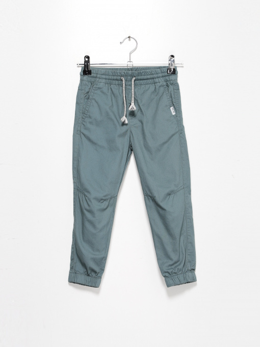Брюки H&M модель 0915581_оливковий Фото