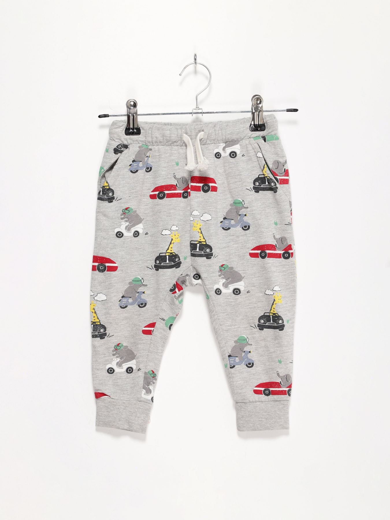 Штани H&M модель 0841544_сірий комб. Штани H&M модель 0841544_сірий комб. Фото