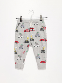 Штани H&M модель 0841544_сірий комб. Фото