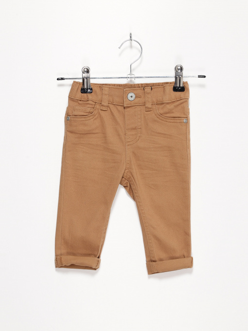 Брюки H&M модель 0852555_бежевий Фото