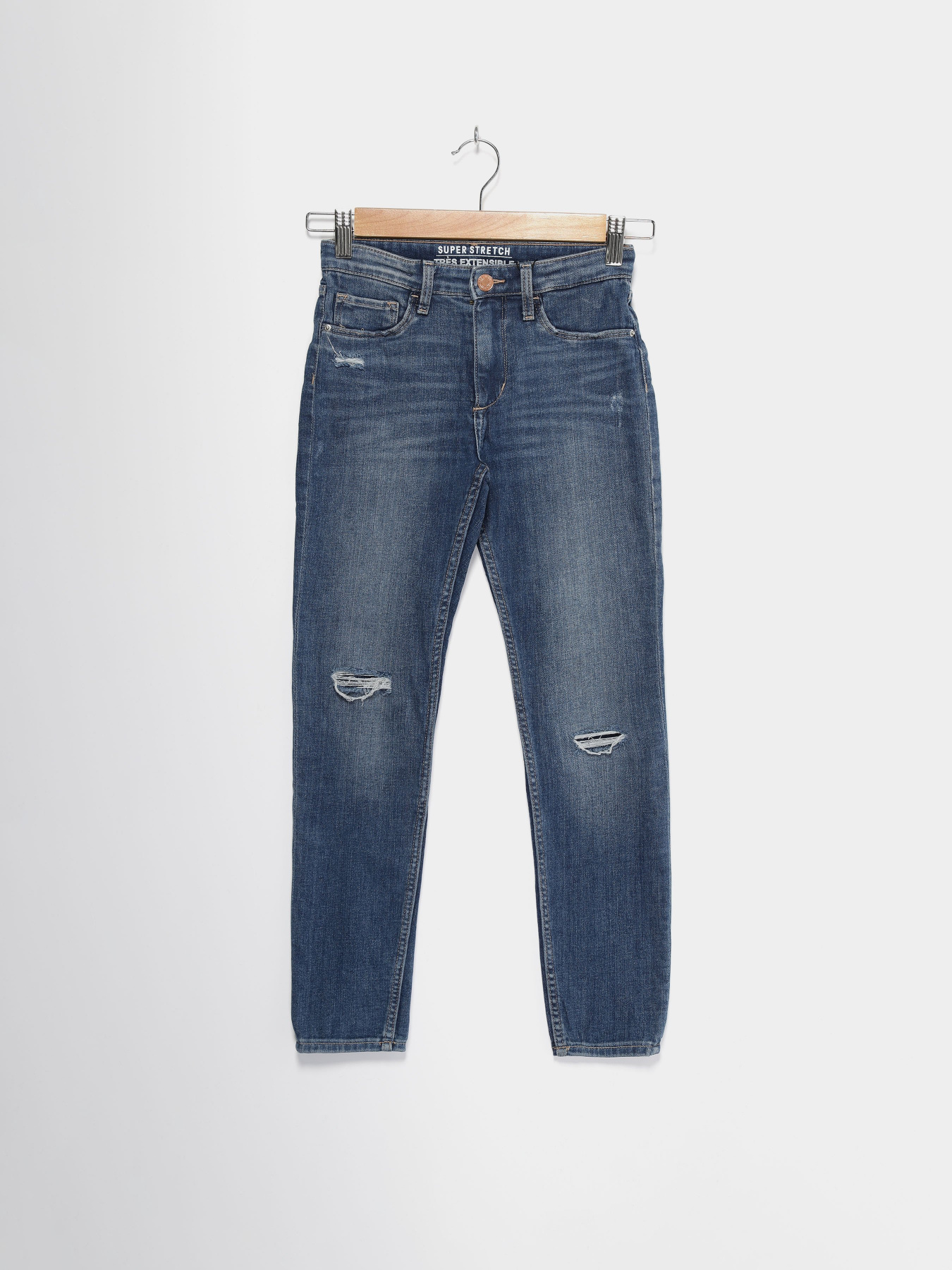 Джинсы H&M модель 0853906_синій Джинсы H&M модель 0853906_синій Фото