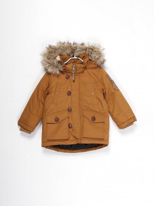 Куртки и дубленки H&M модель 0856342_коричневий Фото