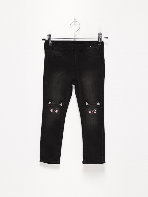 Джинсы H&M модель 0863849_чорний Фото