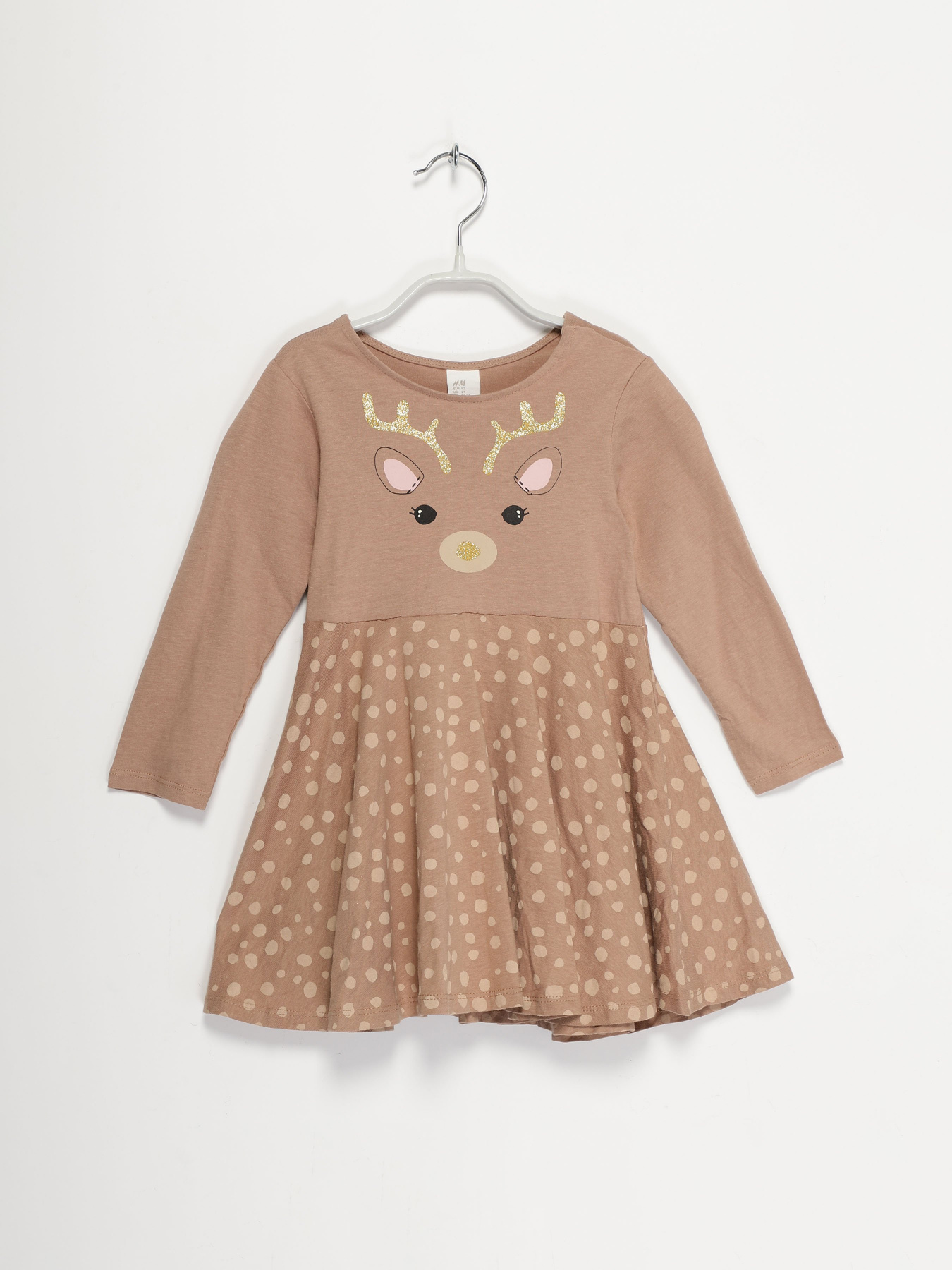 Платья H&M модель 0865791_коричневий комб. Платья H&M модель 0865791_коричневий комб. Фото
