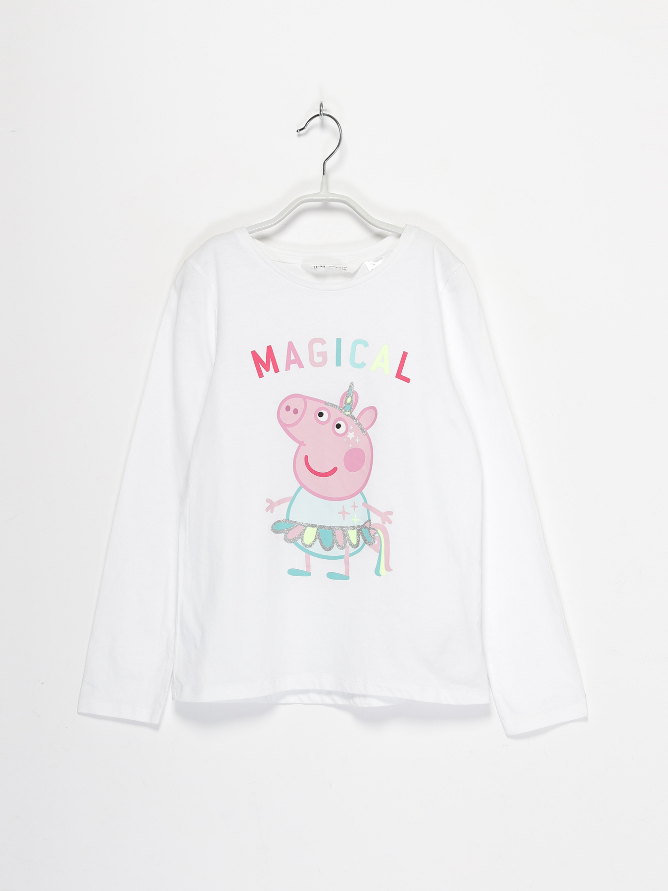 Худі та світшоти H&M модель 0866365_білий комб. Фото