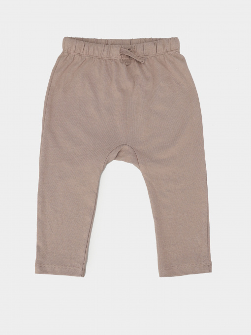 Брюки H&M модель 0866778_бежевий Фото