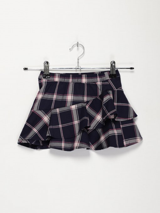 Юбки H&M модель 0872573_т.синій комб. Фото