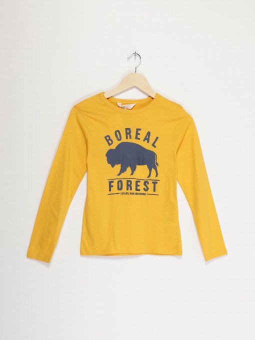 Худі та світшоти H&M модель 0874837_жовтий комб. Фото