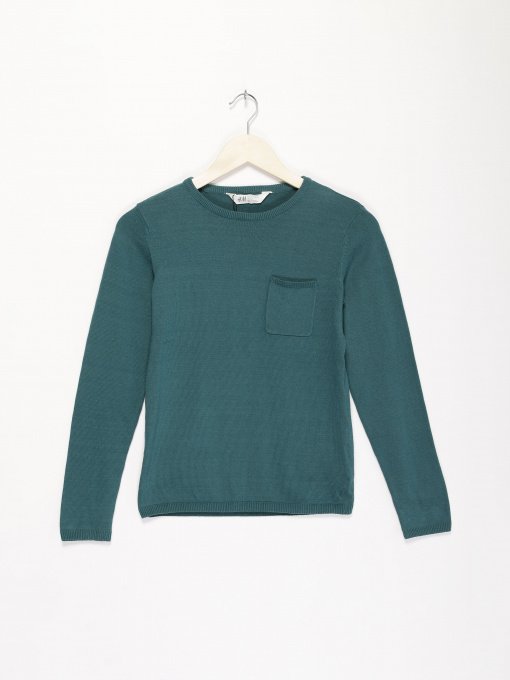 Свитры и кардиганы H&M модель 0881660_т.зелений Фото