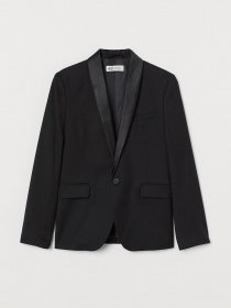 Пиджаки H&M модель 0792289_чорний Фото