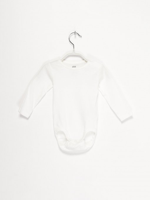 Одежда для младенцев H&M модель 0900670_білий Фото
