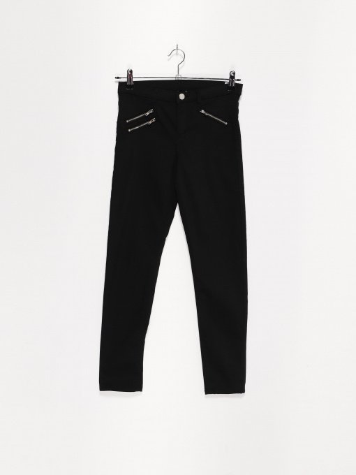 Брюки H&M модель 0911997_чорний Фото
